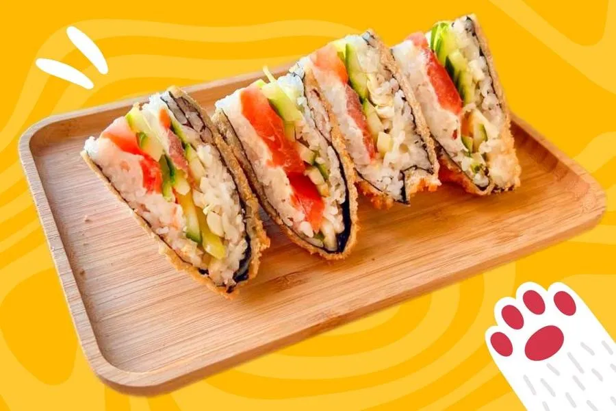 Онигири овощной