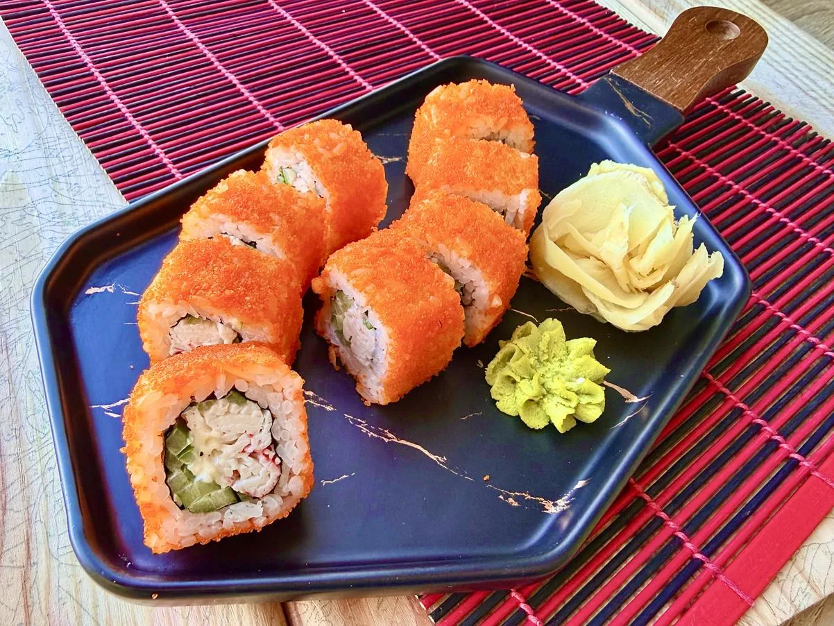 Калифорния с крабом