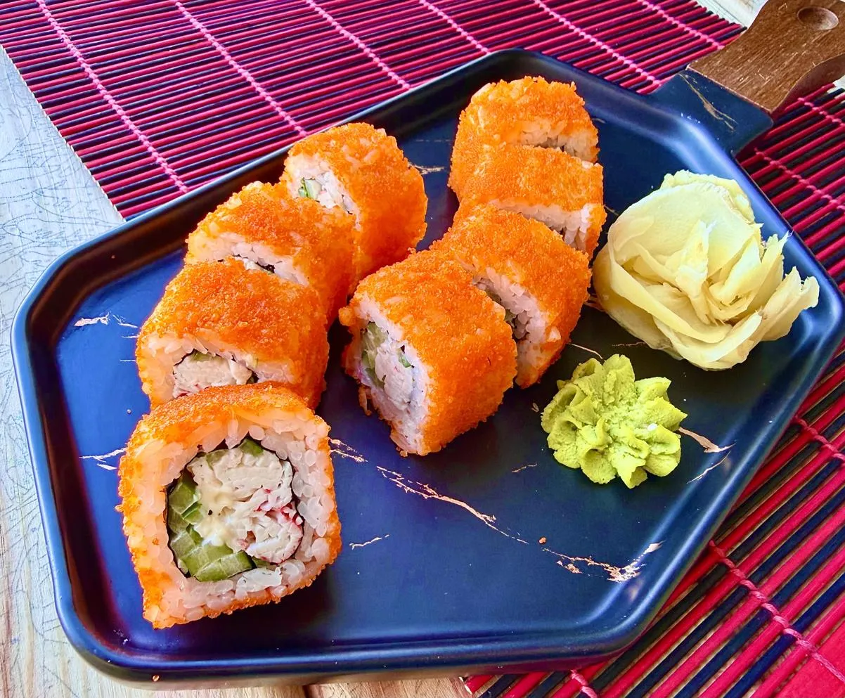 Калифорния с крабом