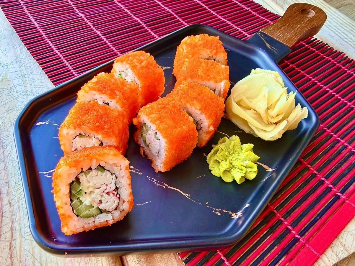 Калифорния с крабом